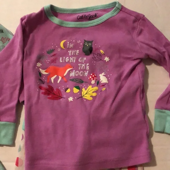 Cat & Jack Pajamas 2 pair - Picture 2 of 6